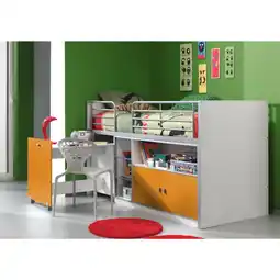 Netto Marken-Discount Vipack Halbhochbett Bonny 91 Fronteinstieg, orange Angebot