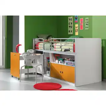 Netto Marken-Discount Vipack Halbhochbett Bonny 91 Fronteinstieg, orange Angebot