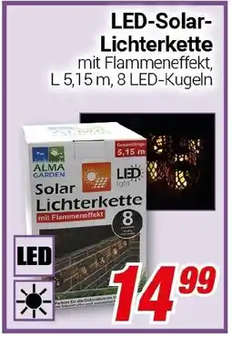 CENTERSHOP LED-Solar Lichterkette Angebot