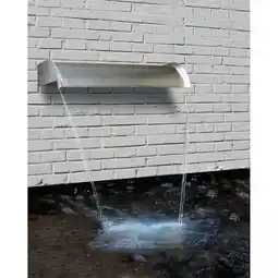 Netto Marken-Discount Ubbink Nevada 60 Inox Wasserfall mit LED Angebot