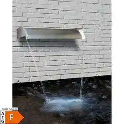 Netto Marken-Discount Ubbink Nevada 60 Inox Wasserfall mit LED Angebot