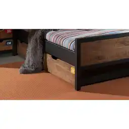 Netto Marken-Discount Vipack Bettschublade 90x195 Kiefer gebürstet Angebot