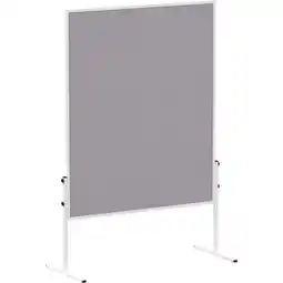 Netto Marken-Discount MAUL Moderationstafel MAULsolid - Filz grau Angebot