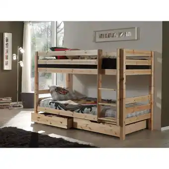 Netto Marken-Discount Vipack Furniture Etagenbett Pino, natur Angebot