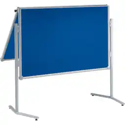 Netto Marken-Discount MAUL Moderationstafel MAULpro, klappbar - Textil blau Angebot
