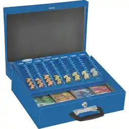Netto Marken-Discount Rottner Brüssel Geldkassette blau Angebot