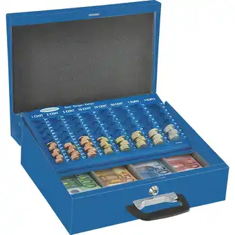 Netto Marken-Discount Rottner Brüssel Geldkassette blau Angebot