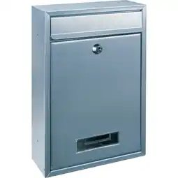 Netto Marken-Discount Rottner Tarvis Briefkasten silber Angebot
