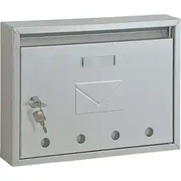 Netto Marken-Discount Rottner Imola Briefkasten silber Angebot