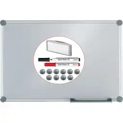 Netto Marken-Discount MAUL Whiteboard 2000 MAULpro, Komplett-Set silver - 90 x 180 cm Angebot