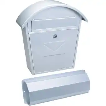 Netto Marken-Discount Rottner Aosta Set Briefkasten weiß Angebot
