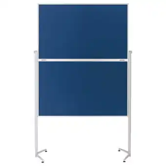 Netto Marken-Discount magnetoplan Moderationstafel evolution plus, klappbar - Filz blau Angebot