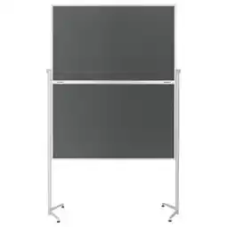 Netto Marken-Discount magnetoplan Moderationstafel evolution plus, klappbar - Filz grau Angebot