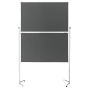 Netto Marken-Discount magnetoplan Moderationstafel evolution plus, klappbar - Filz grau Angebot