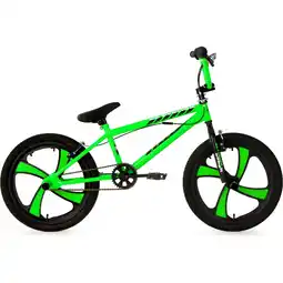 Netto Marken-Discount KS Cycling 20 Zoll Freestyle BMX Cobalt grün Angebot