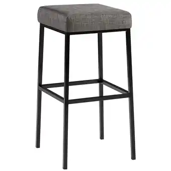 Netto Marken-Discount CLP Barhocker Montreal I Gepolsterter Barstuhl mit Stoffbezug I Tresenhocker mit Metallgestell Angebot