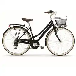 Netto Marken-Discount MBM Trekkingbike New Boulevard Woman 28 6-Gang Schwarz Angebot