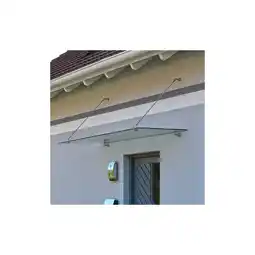 Netto Marken-Discount HOME DELUXE Glasvordach RENMA, 150x90cm Angebot