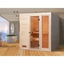 Netto Marken-Discount Weka Sauna Valida 2 mit Zusatzfenster, 189 x 203 x 189 cm Angebot