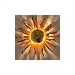 Netto Marken-Discount s.luce Diator XL handgeschmiedete Sonne Rost- & Goldfarben Angebot