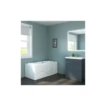 Netto Marken-Discount Home Deluxe Vital M Seniorenbadewanne, liegend Rechtseinstieg Angebot