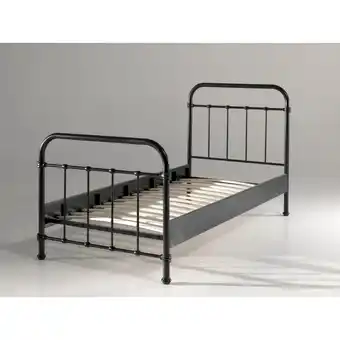 Netto Marken-Discount Vipack Metallbett New York 90x200 cm, schwarz Angebot