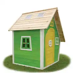 Netto Marken-Discount EXIT Fantasia 100 Holzspielhaus Grün Angebot