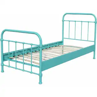 Netto Marken-Discount Vipack Metallbett New York 90x200 cm, türkis Angebot