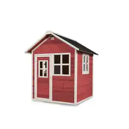 Netto Marken-Discount EXIT Loft 100 Holzspielhaus - rot Angebot