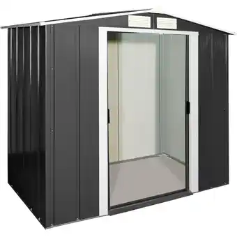 Netto Marken-Discount Tepro Metallgerätehaus ECO 6x4 anthrazit Angebot