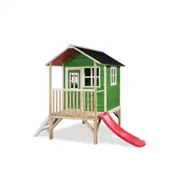 Netto Marken-Discount EXIT Loft 300 Holzspielhaus - grün Angebot