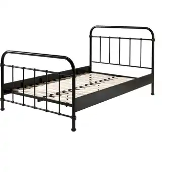 Netto Marken-Discount Vipack Metallbett New York 120x200 cm, schwarz Angebot