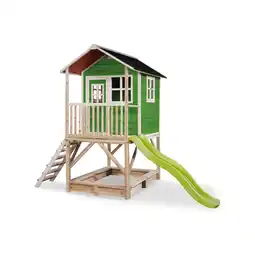 Netto Marken-Discount EXIT Loft 500 Holzspielhaus - grün Angebot