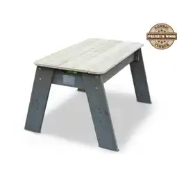 Netto Marken-Discount EXIT Aksent Sand- und Wassertisch mit Sonnenschirm und Gartenwerkzeugen Angebot