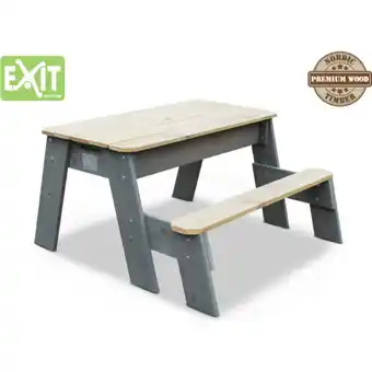 Netto Marken-Discount EXIT Aksent Sand,- Wasser- und Picknicktisch (1 Bank) Angebot