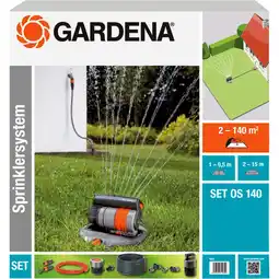 Netto Marken-Discount GARDENA Sprinklersystem Komplett-Set mit Versenk-Viereckregner OS 140 Angebot