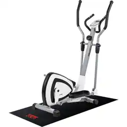 Netto Marken-Discount Motive Fitness by U.N.O. Crosstrainer CT 400 inkl. Schutzmatte weiß/schwarz Angebot