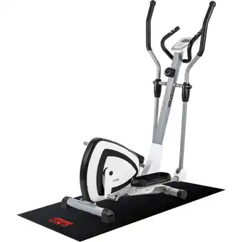 Netto Marken-Discount Motive Fitness by U.N.O. Crosstrainer CT 400 inkl. Schutzmatte weiß/schwarz Angebot