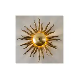 Netto Marken-Discount s.luce Diator L handgeschmiedete Sonne Rost- & Goldfarben Angebot
