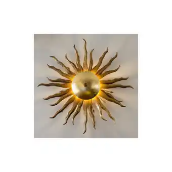 Netto Marken-Discount s.luce Diator L handgeschmiedete Sonne Rost- & Goldfarben Angebot