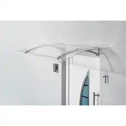 Netto Marken-Discount Gutta Typ PT Secco Pultvordach Edelstahl, 200 x 90 cm Angebot