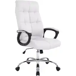 Netto Marken-Discount CLP Bürostuhl Poseidon I XXL-Drehstuhl Mit Kunstleder-Bezug I Höhenverstellbar Angebot