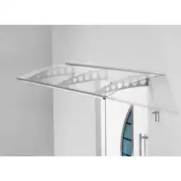 Netto Marken-Discount Gutta Typ PT/ET Pultvordach Edelstahl, 200 x 90 cm Angebot