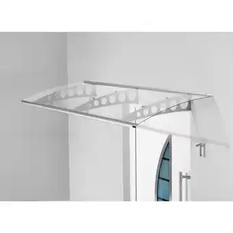 Netto Marken-Discount Gutta Typ PT/ET Pultvordach Edelstahl, 200 x 90 cm Angebot