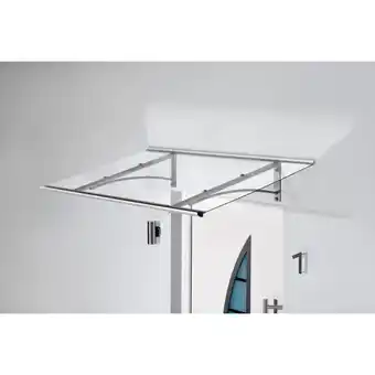 Netto Marken-Discount Gutta Typ PT/GR Edelstahl-Pultvordach, 160 x 90 cm, gerade Angebot