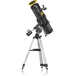 Netto Marken-Discount BRESSER Pollux-II 150/1400 EQ3 Spiegelteleskop mit Smartphone-Adapter & Sonnenfilter Angebot