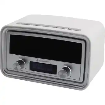 Netto Marken-Discount Soundmaster UR190WE DAB+/ UKW Uhrenradio mit USB Ladebuchse - weiß Angebot