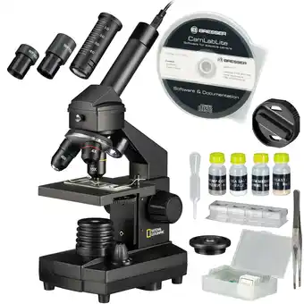 Netto Marken-Discount NATIONAL GEOGRAPHIC 40x-1024x Mikroskop (inkl. Koffer und USB Okular) Angebot