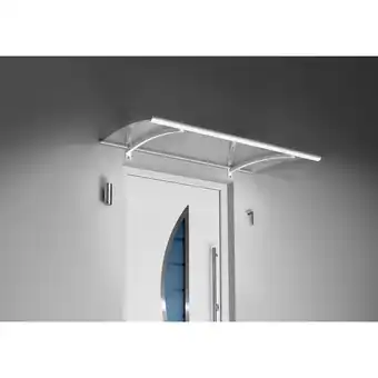 Netto Marken-Discount Gutta Pultvordach mit LED-Technik, 150 x 90 cm, weiß Angebot