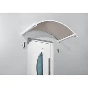 Netto Marken-Discount Gutta Typ NO Bronce Rundbogenvordach, 160 x 90 cm, weiß Angebot